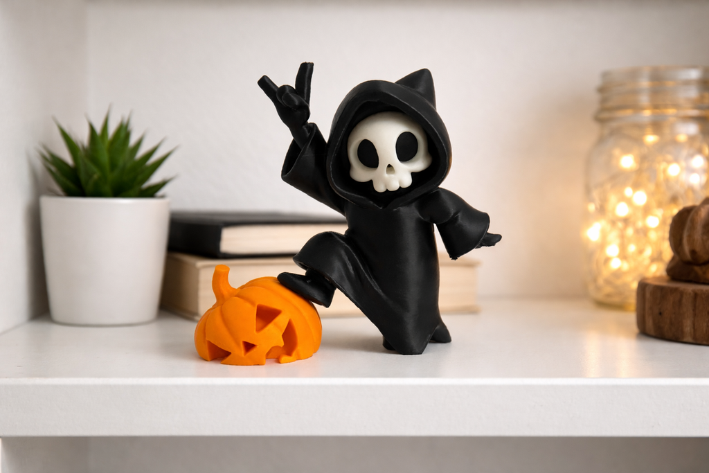 Rocking grim reaper