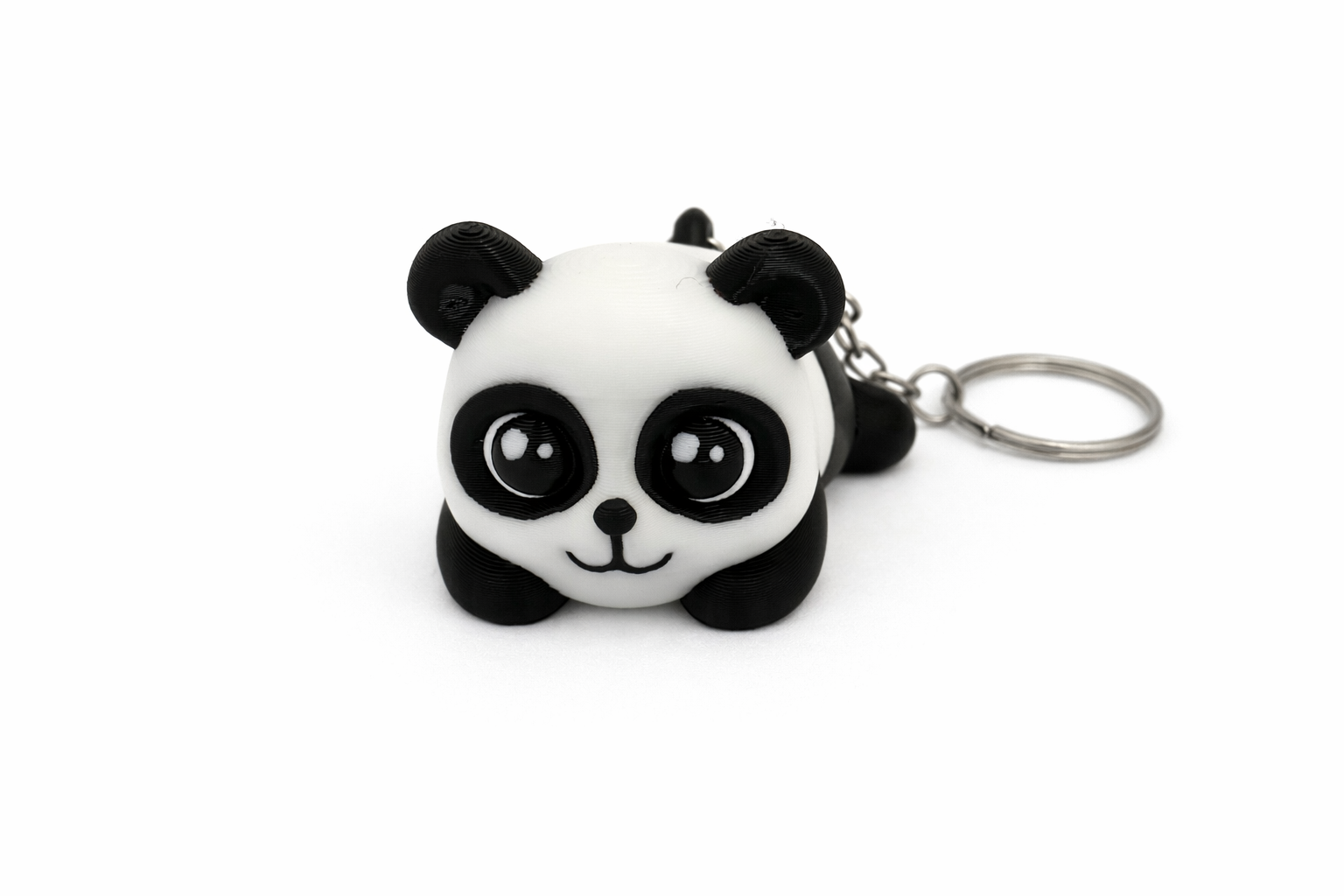 Cute Flexi Panda Keyring