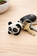Cute Flexi Panda Keyring