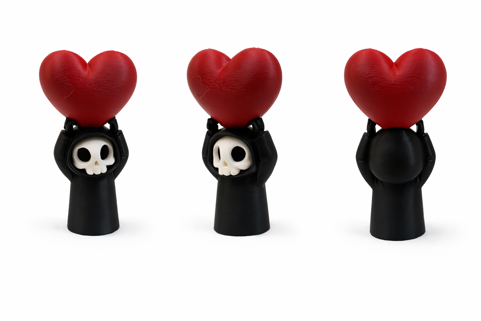 Little Grim Reaper With Heart