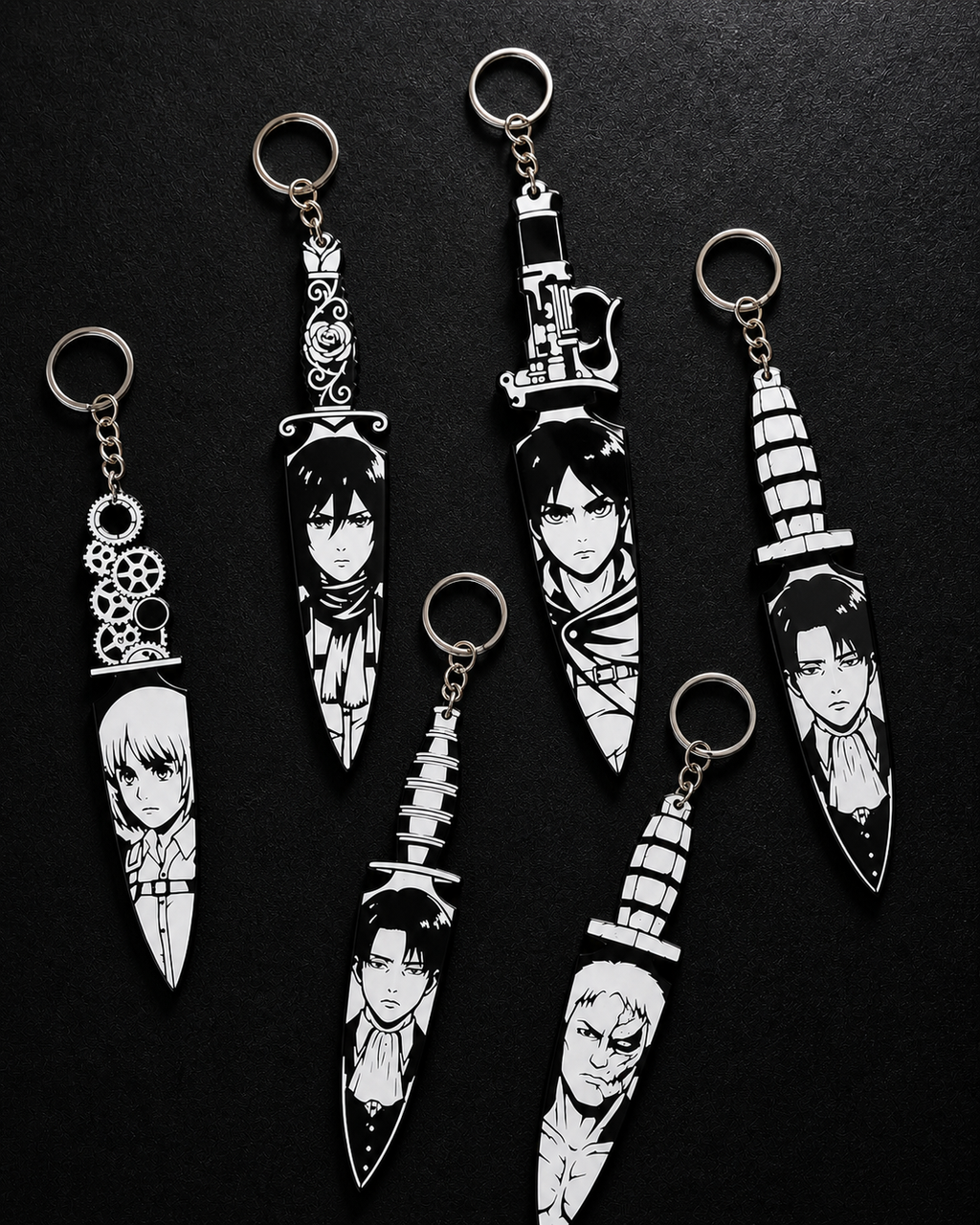 AOT keyrings set 1