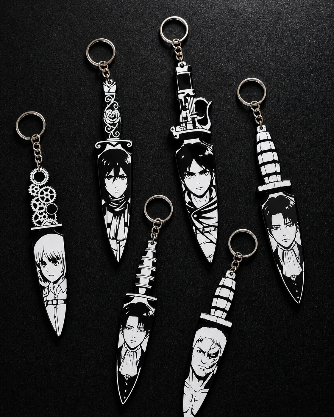 AOT keyrings set 1