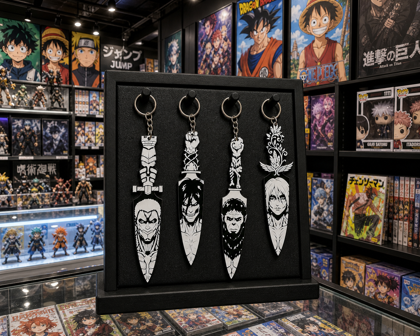 AOT keyrings set 2