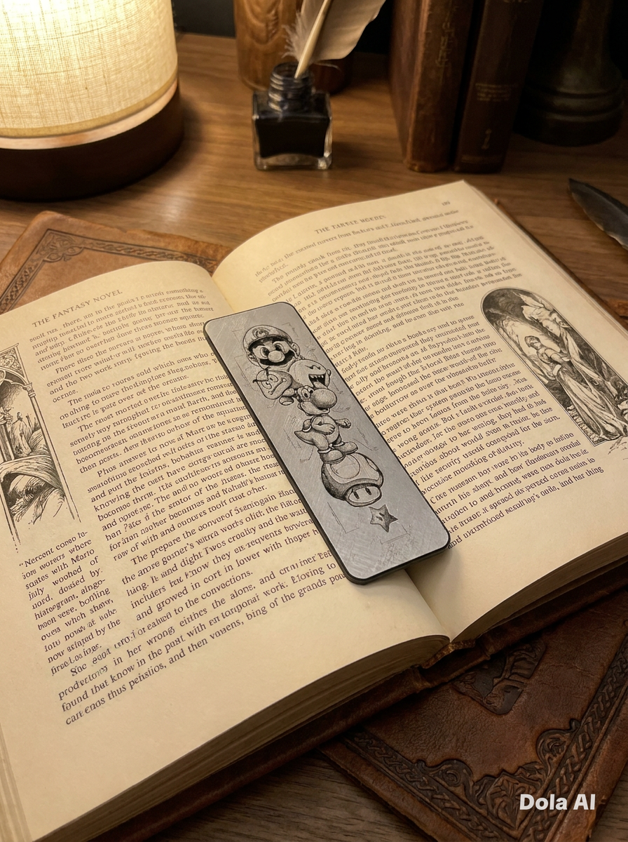 Mario bookmark