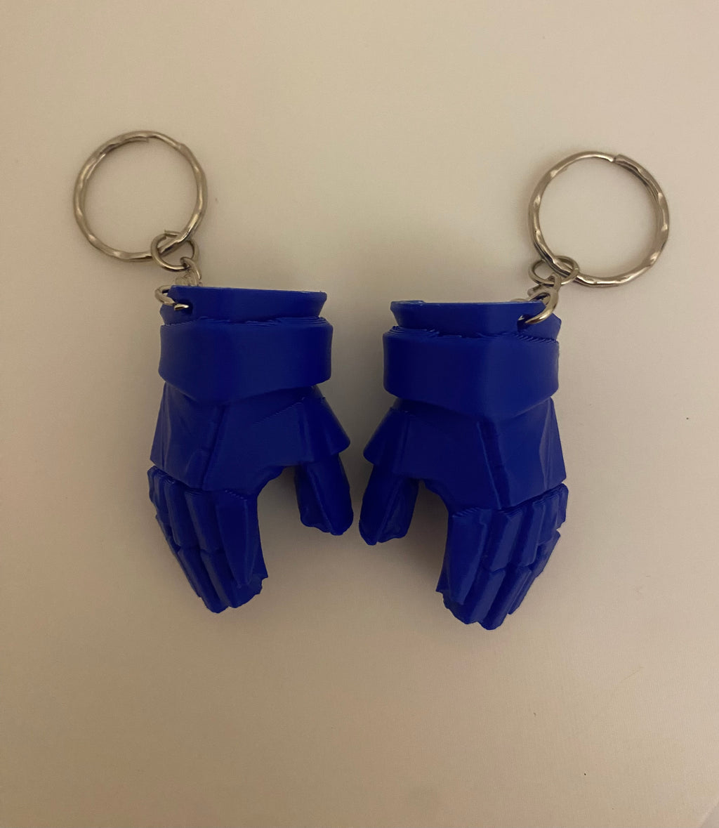 Hockey Glove Keyring