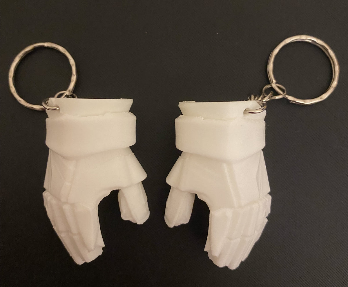 Hockey Glove Keyring