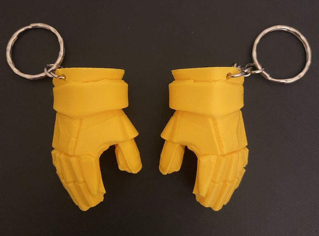 Hockey Glove Keyring